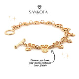 ADINKRA SANKOFA BRACELET