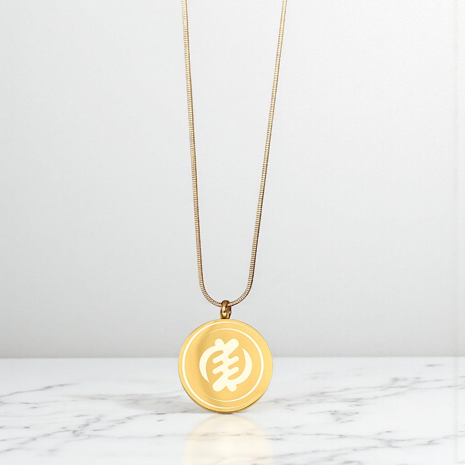 Sacred Circle Adinkra Medallion