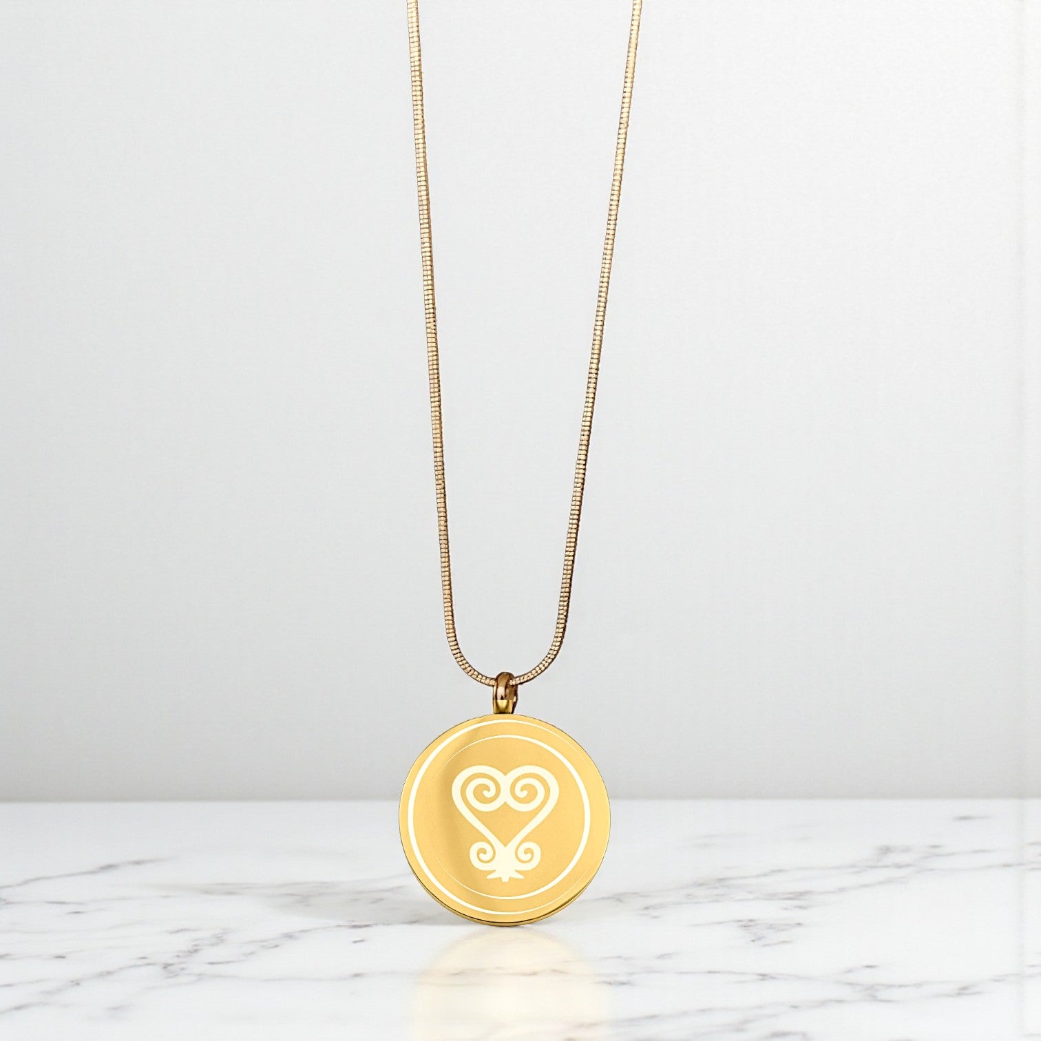Sacred Circle Adinkra Medallion
