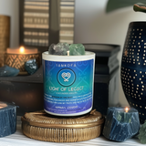 Light of Legacy Crystal Meditation Candle