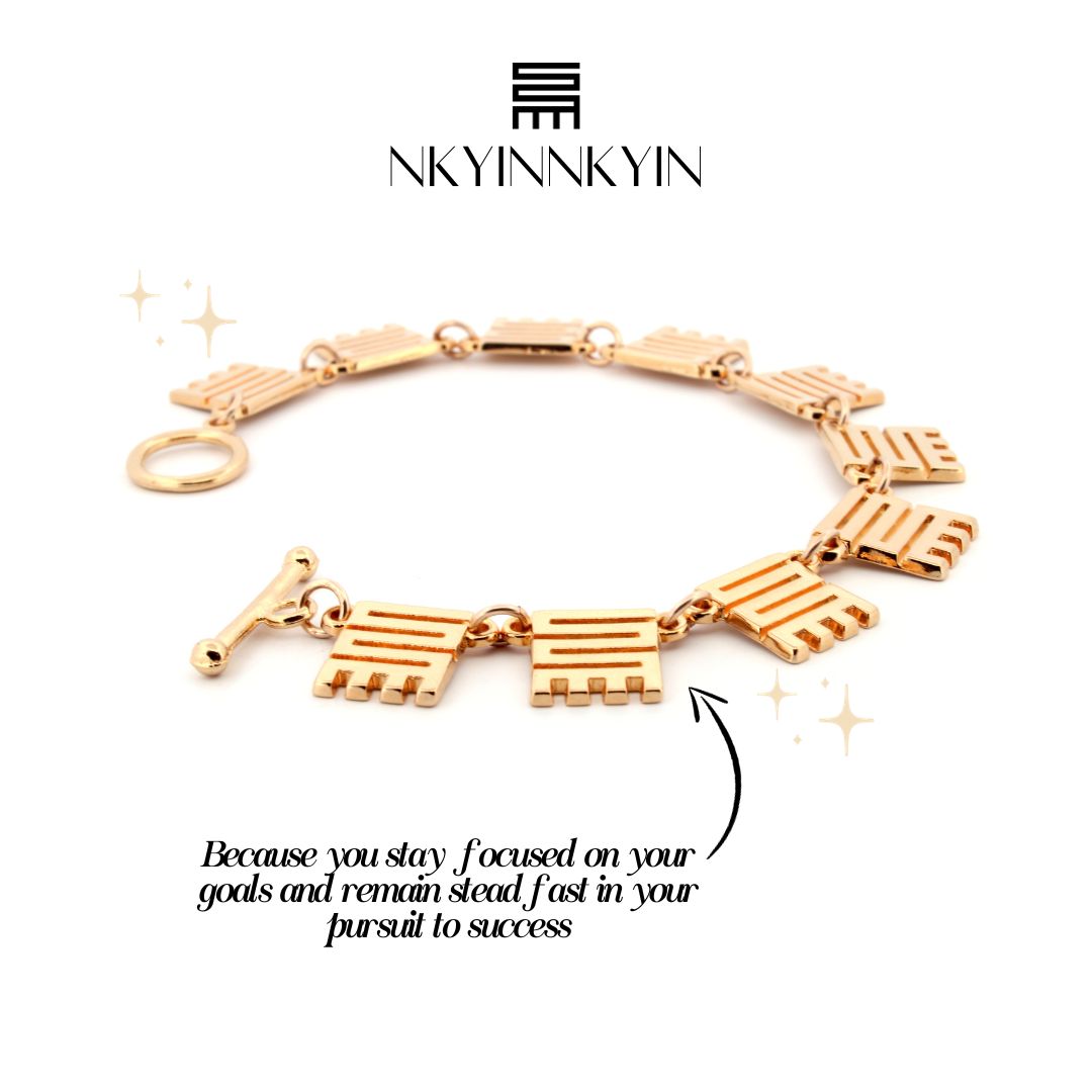 ADINKRA NKYINNKYIN BRACELET