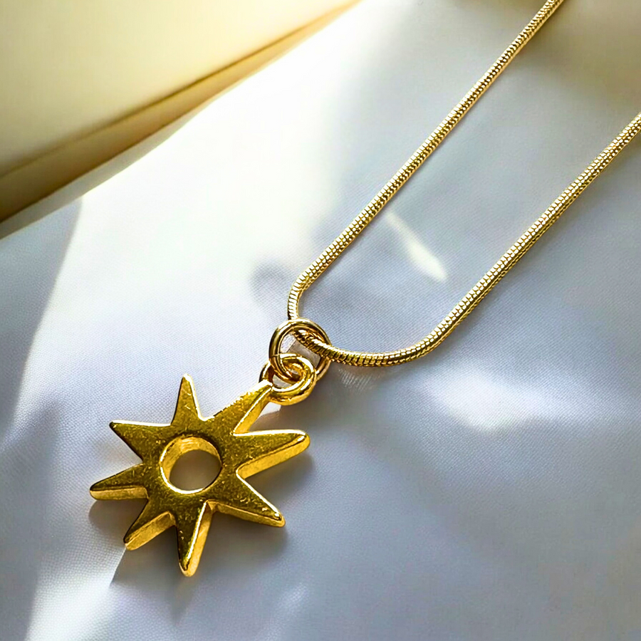 Nsoromma Star Necklace