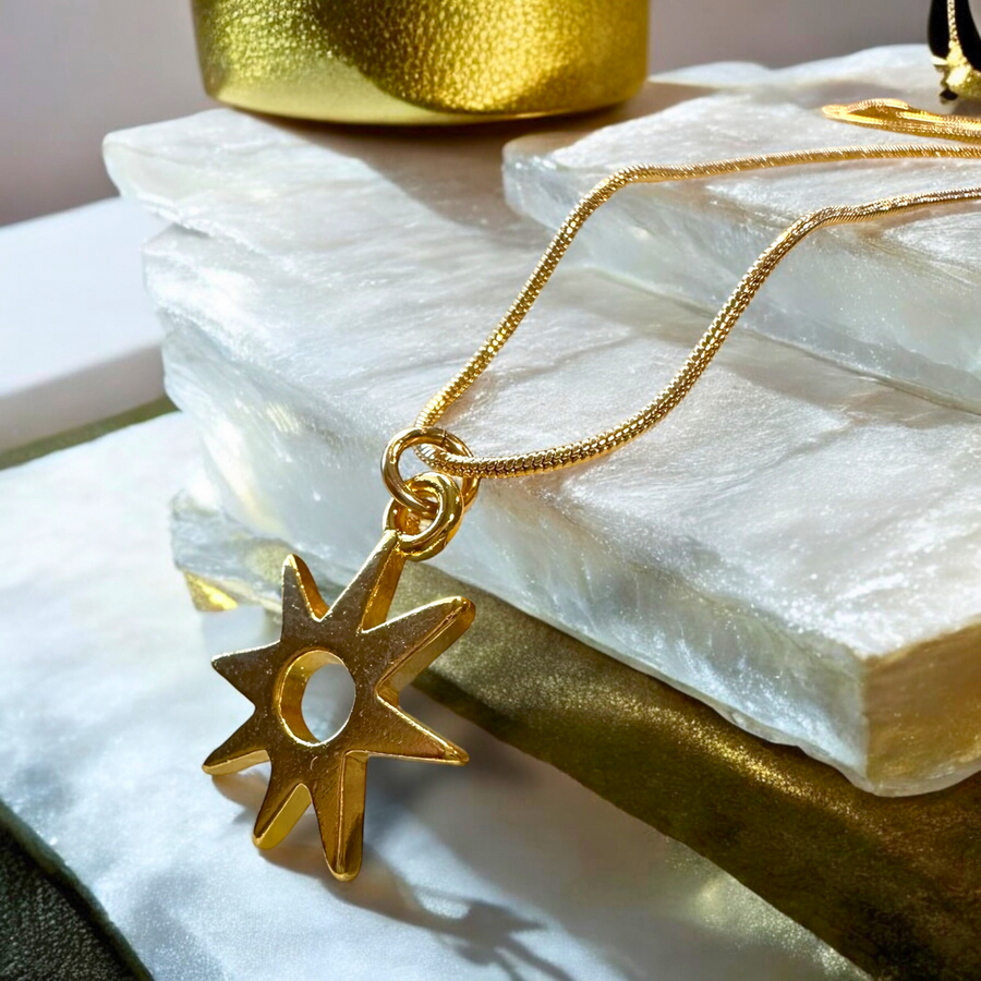 Nsoromma Star Necklace