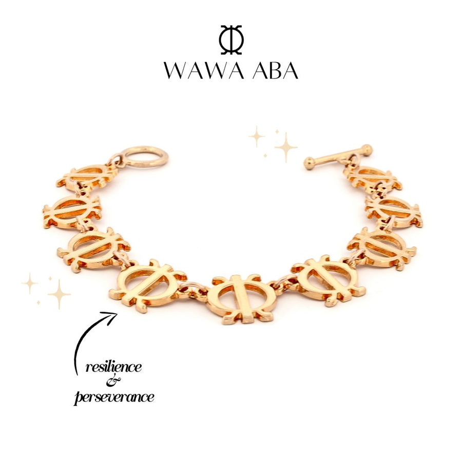 ADINKRA WAWA ABA BRACELET