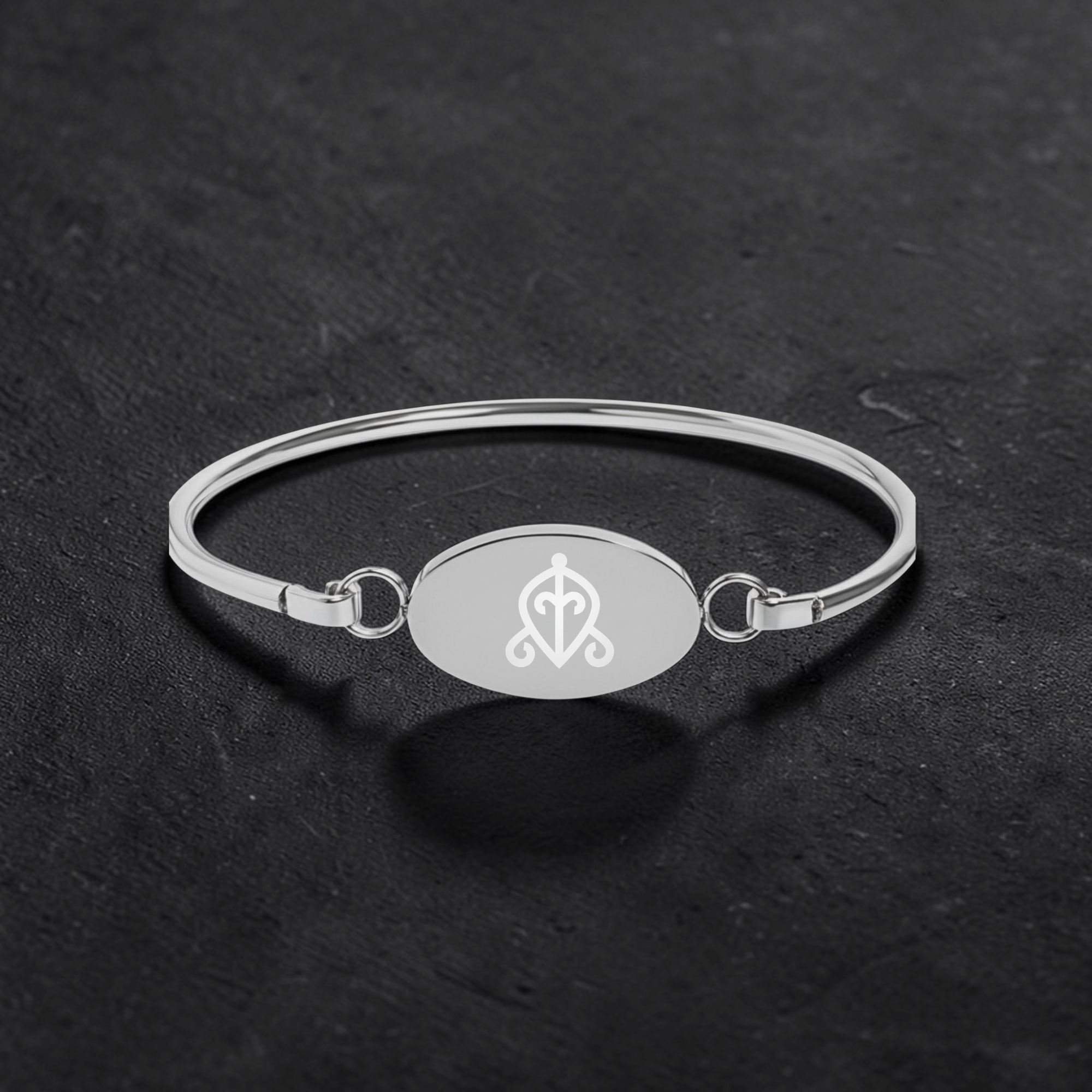 Symbols of Legacy Bangle — Odo Nnyew Fie Kwan
