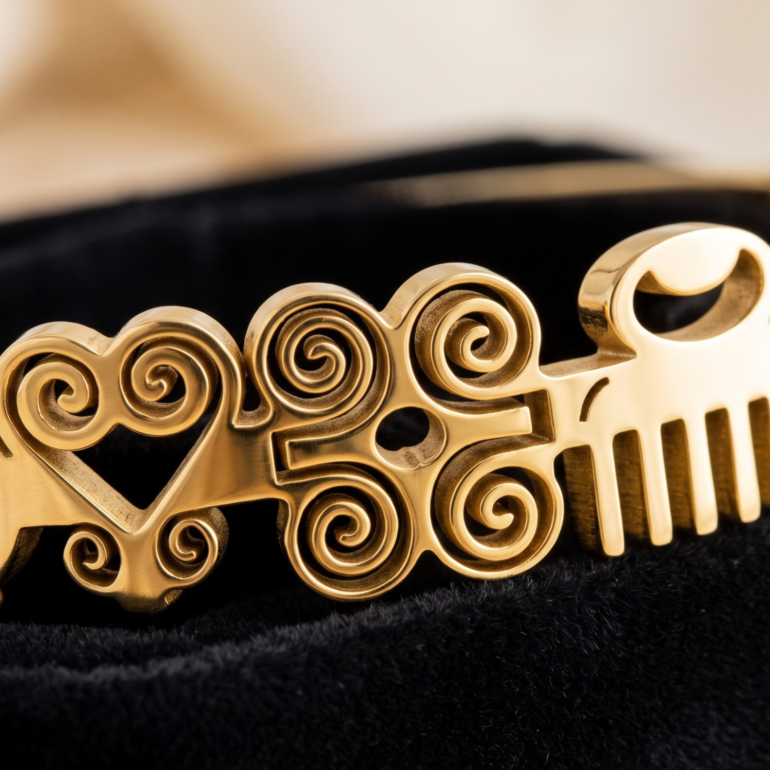 Adinkra Story Bracelet™ (Gold or Silver)