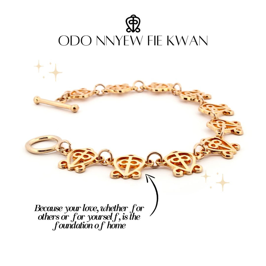 ADINKRA ODONNYEW FIE KWAN BRACELET