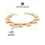 ADINKRA NKYINNKYIN BRACELET