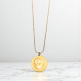Sacred Circle Adinkra Medallion
