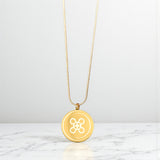 Sacred Circle Adinkra Medallion