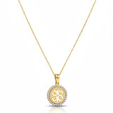Obaatan Awaamu CZ Circle Medallion — Gold | Limited Release