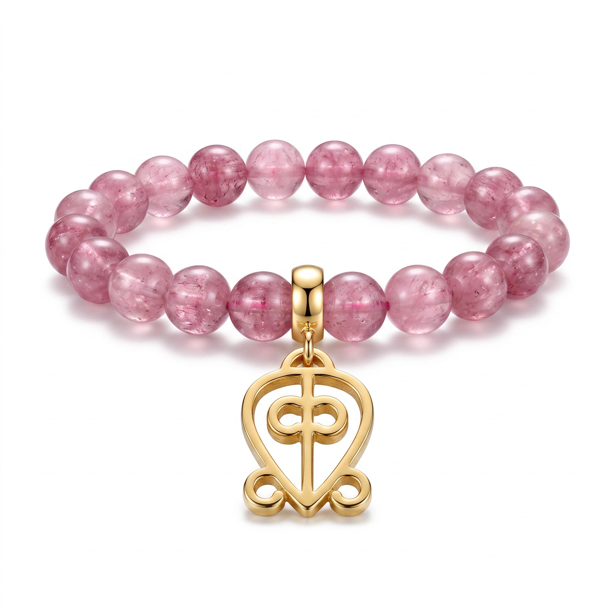 Love That Finds Its Way - Pink Tourmaline Gemstone Bracelet