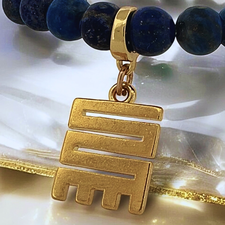 Adaptability & Growth -Lapis Lazuli Gemstone Bracelet