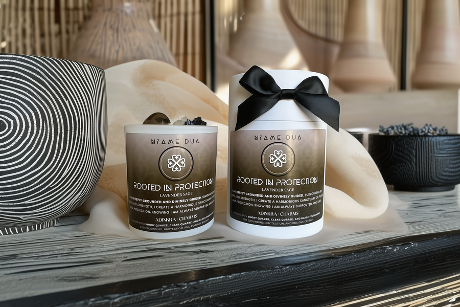 Rooted in Protection Meditation Candle