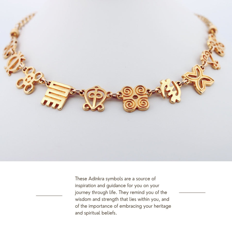 ADINKRA  LEGACY VERSALET ™ (bracelet + necklace in one)