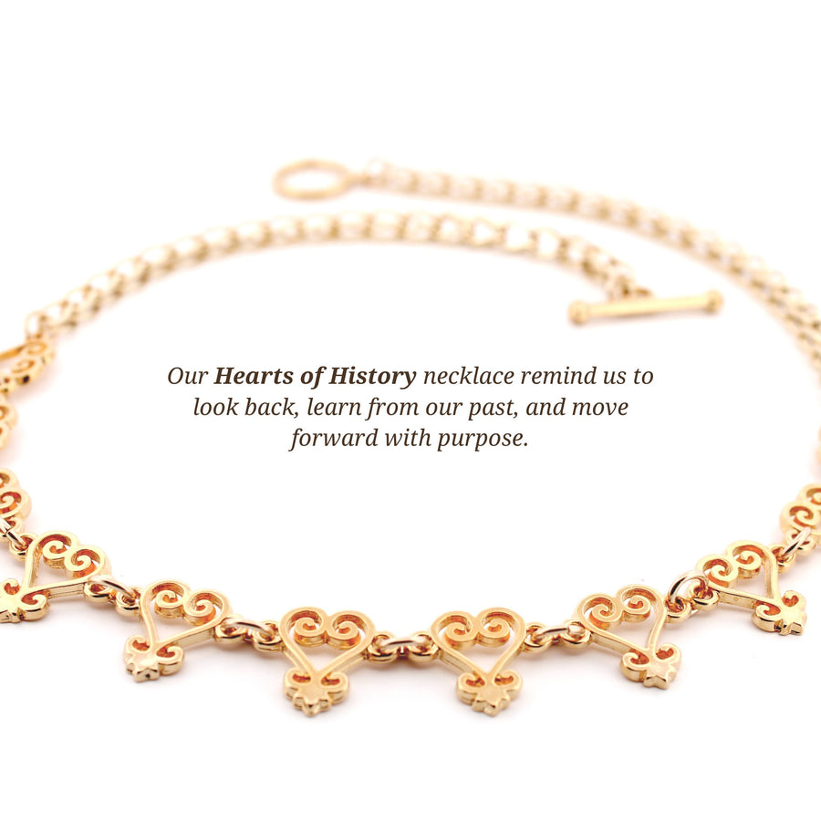 HEARTS OF HISTORY NECKLACE